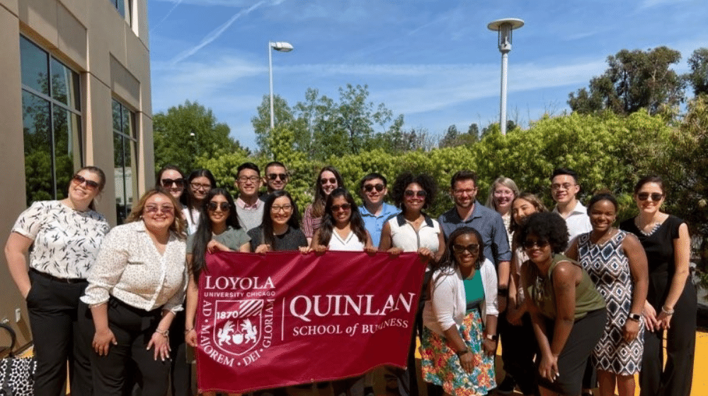 Group photo of our Quinlan Ramble to LA group at CBS studios.
